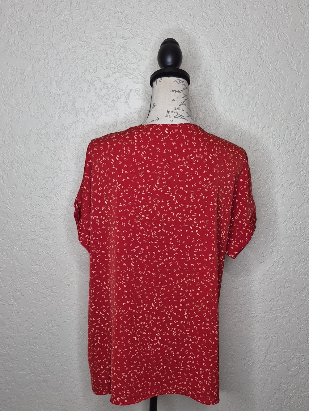 Que Zhu Multicolored Short Sleeve Shirt Size L - Picture 3 of 8